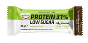 Equilibra Protein 31% Barrita de Chocolate con Leche Bajo en Azúcar 35-1