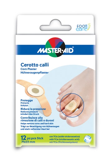 Master Aid Parche Callos 12 Piezas 72x22 mm-1