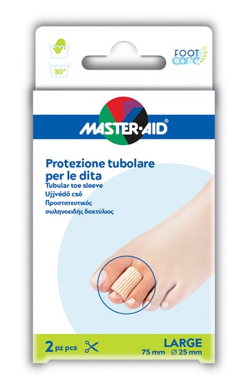 Master Aid Tubular Finger Protection Grande 2 Piezas-1