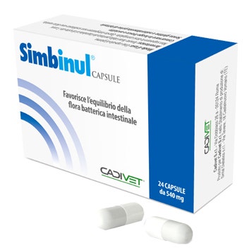 Simbinul Flora Intestinal Equilibrio Perros/Gatos 24 Cápsulas-1