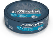 Drn Catnivor Comida Húmeda con Trucha para Gatos Adultos Tarro 80g-1