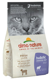 Almo Nature Holistic Functional Digestive Help Cordero Pienso Seco para Gatos Adultos Bolsa 400g-1