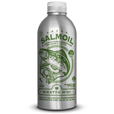 Necon Salmoil Receta 1 Alimento Complementario para Perros / Gatos 950ml-2