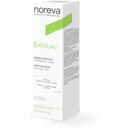Noreva Exfoliac Mascarilla Aclarado Purificante 50ml-2