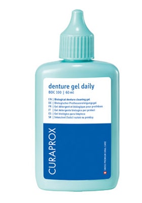 Curaprox BDC 100 Gel Limpiador Dentaduras Postizas 60ml-1