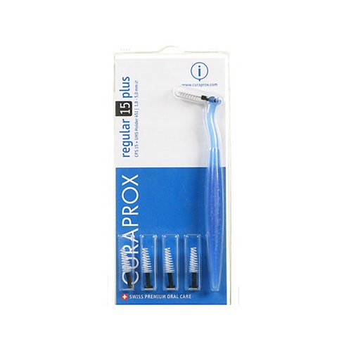 Limpiapipas Curaprox Regular Plus CPS15 Negro 5 Piezas-2