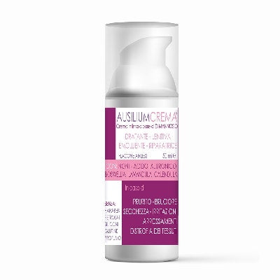 Ausilium Crema hidratante íntima, frasco airless de 50 ml
