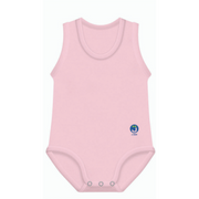 J Bimbi Body Neonato Senza Maniche In Cotone Bio 0-36Mesi Rosa