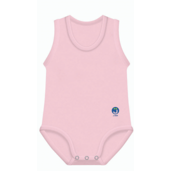 J Bimbi Body Neonato Senza Maniche In Cotone Bio 0-36Mesi Rosa