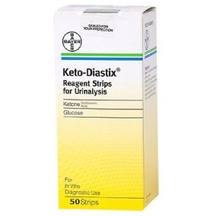 Ketodiastix Tiras Medidoras De Glicosuria Y Cetonuria 50 Piezas-2
