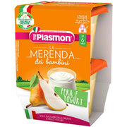 Plasmon Snack Infantil Sabores De La Naturaleza Pera/Yogurt 2x120g 6Mesi+-2