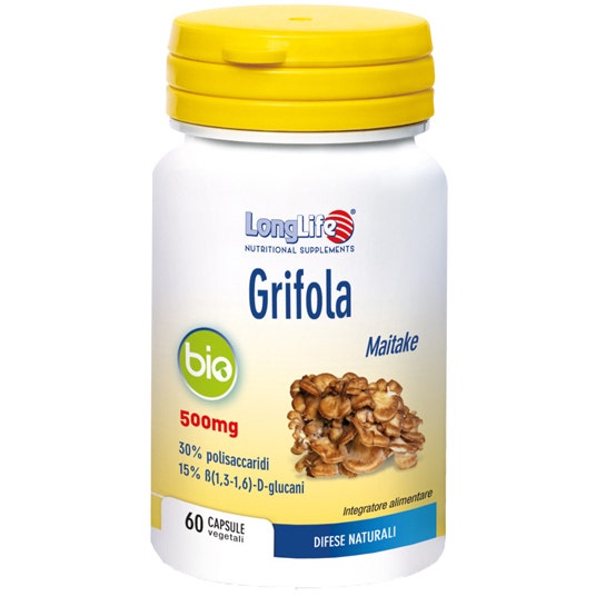 Longlife Grifola Bio 60 Cápsulas-2
