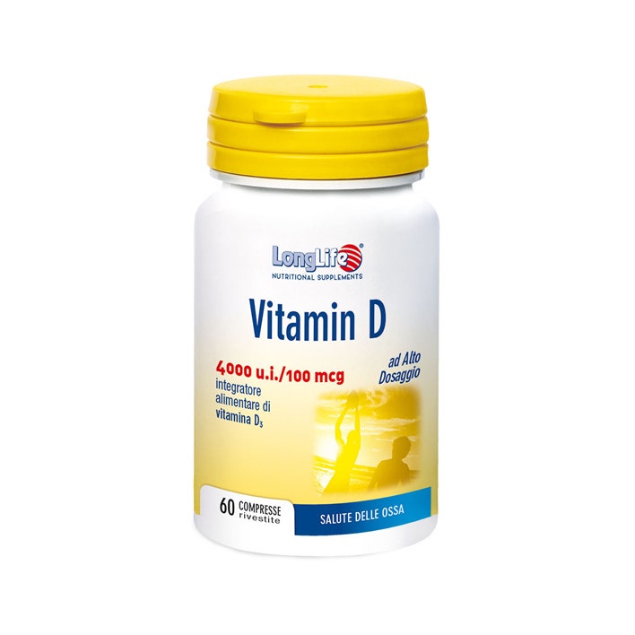 Longlife Vitamina D 4000 Ui 60 Comprimidos-2