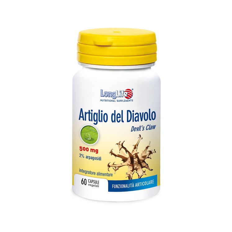 Longlife Harpagofito 500 mg 60 Cápsulas-2