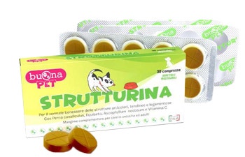 Strutturina Pienso Complementario Para Perros 30 Comprimidos-1