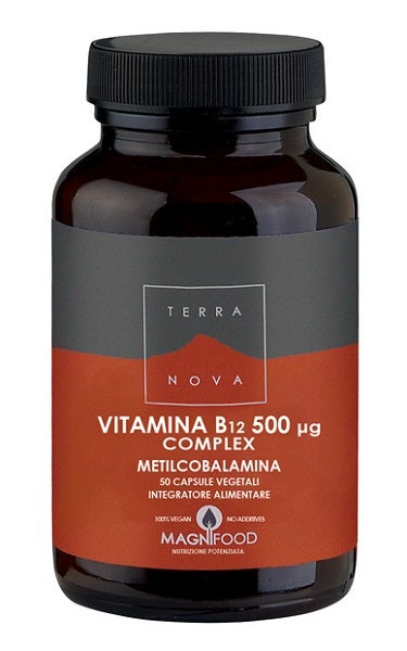 Terranova Complejo de Vitamina B12 Metilcobalamina 50 Cápsulas-1