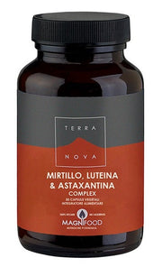 Terranova Blueberry Lutein And Astaxanthin Complex 50 Cápsulas-1