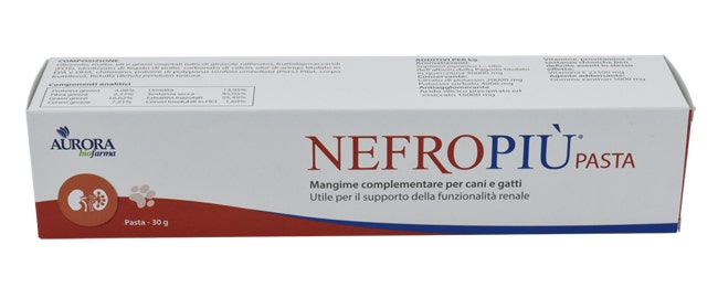 Nefropiu' Pasta Alimento Complementario Para Perros Y Gatos 30g-2
