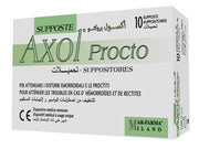 AXOL PROCTO 10 SUPOSITORIOS 2G-1