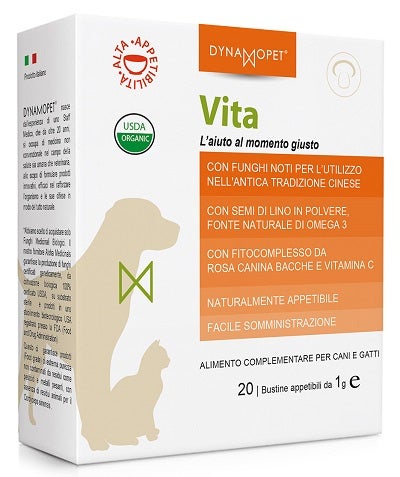 Vita Alimento Complementario Para Perros Y Gatos 20 Sobres 1g-1