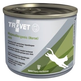 Trovet Hipoalergénico Caballo HRD Alimento Dietético para Gatos 200g-1
