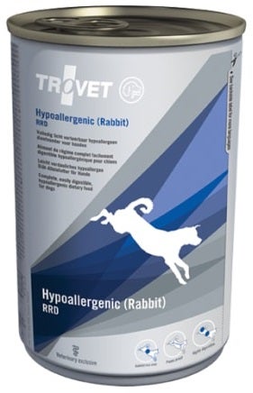 Trovet Pienso Dietético para Perros RAB/RRD Conejo Hipoalergénico 400g-1
