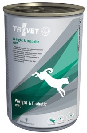 Trovet Peso y Diabéticos WRD Alimento Dietético para Perros 400g-1