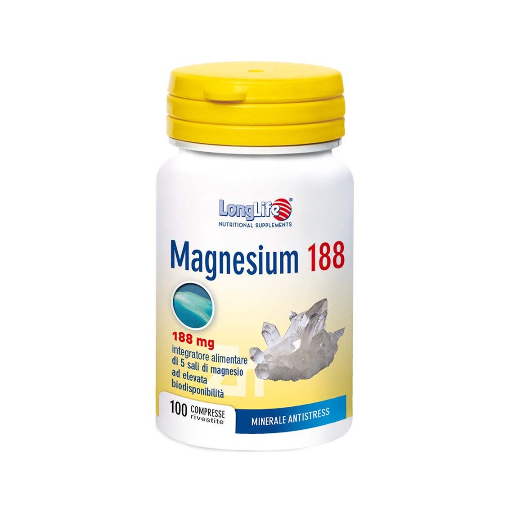 Longlife Magnesio 188 100 Comprimidos-3