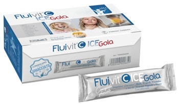 Fluivit C Ice Garganta 12 Stick Pack-1