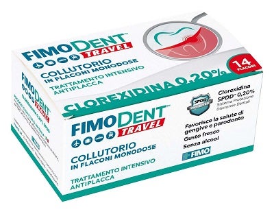 Fimodent Travel Clorhexidina 0,20% Enjuague Bucal 14 Viales Monodosis-1