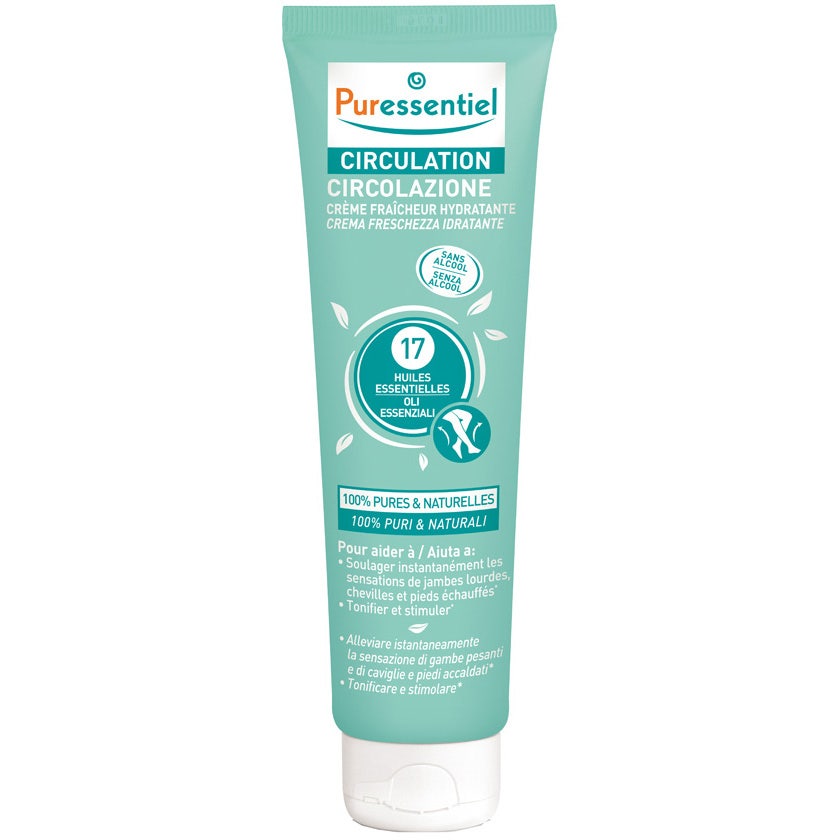 Puressentiel Circulation Crema Frescura Hidratante Piernas/Pies Cansados 100ml-2