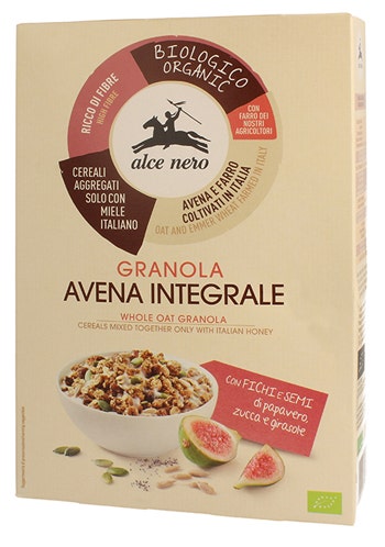 Alce Nero Granola Con Higos-Semillas Bio 300g-1