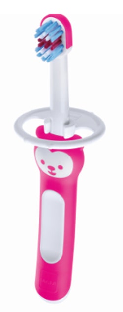 Cepillo de dientes Mam Baby's Brush para niñas a partir de 6 meses-1