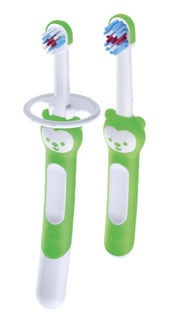 Mam Learn To Brush Set 2 Cepillos De Dientes Para Niños A Partir De 5 Meses-1