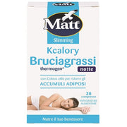 Matt Slimming Kcalory Thermogen Night Fat Burner 30 Comprimidos-2