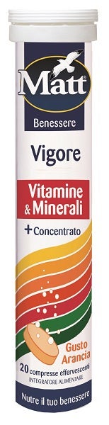 Matt Vigor Vitaminas Y Minerales 20 Comprimidos Efervescentes-1