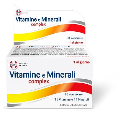 Matt Pharma Complejo De Vitaminas Y Minerales 60 Comprimidos-1