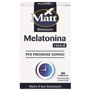 Matt Wellness Melatonina Retard 80 Comprimidos-2