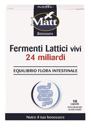 Matt Benessere Fermentos Lácticos 10 Cápsulas-1
