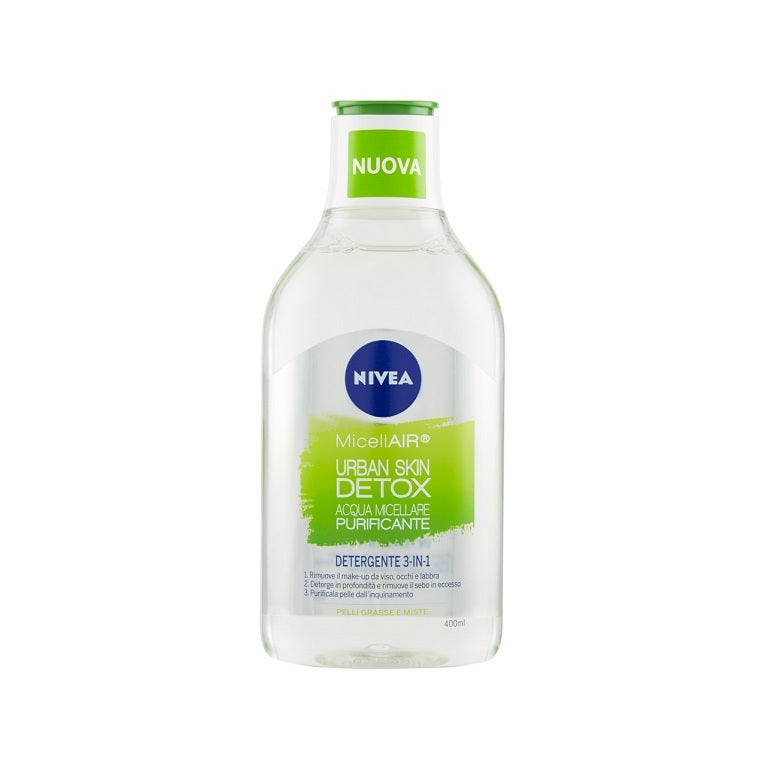 Nivea Micellair Urban Skin Detox Agua Micelar Purificante 400ml-2