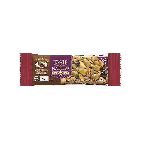 La Finestra Sul Cielo Taste Of Nature Barrita De Chocolate Negro Cereza Orgánica 40g 1 Pieza-2