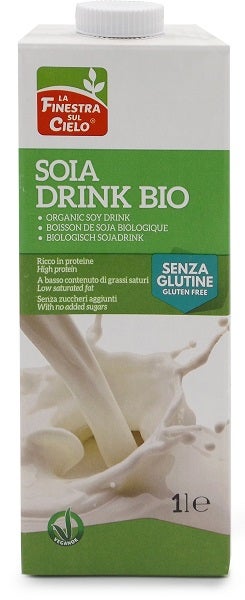 Bebida de Soja Sin Gluten Bio 1 Litro-1