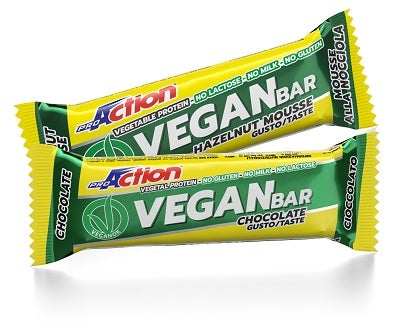 Proaction Vegan Bar Barrita de Chocolate 1 Pieza 40g-1