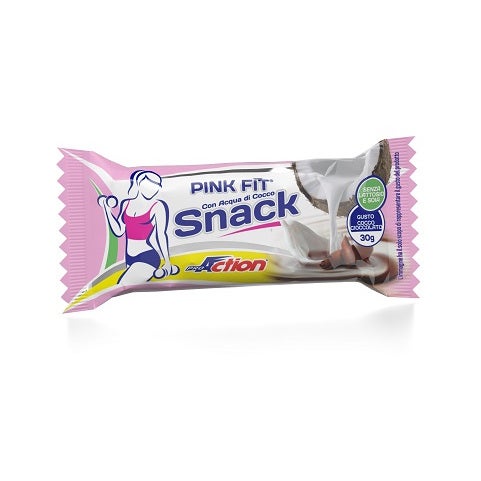 Proaction Pink Fit Snack Ciccolato Cocco 1 Barrita 30g-2