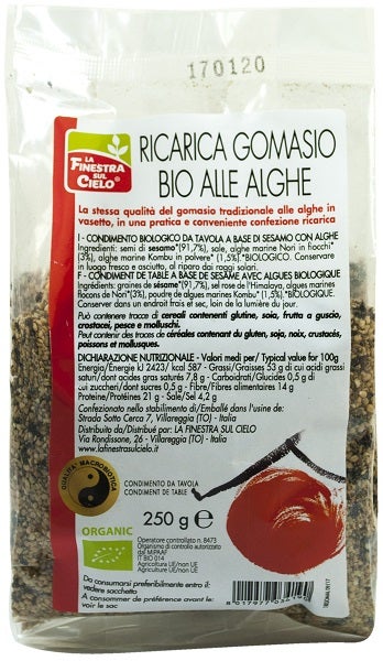 GOMASIO ALGAS RIC 250G BIO-1
