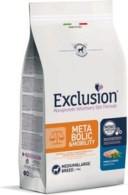 Exclusión Monoproteico Dieta Veterinaria Fórmula Metabólico & Movilidad Croquetas Porcino / Fibra Para Perros Mediano / Grande Saco 2kg-1