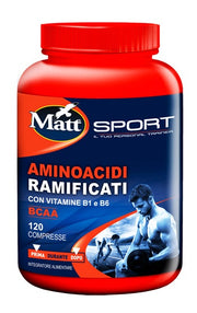 Matt Sport Aminoácidos Ramificados 120 Comprimidos-1
