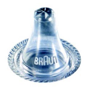 Termómetro con tapa higiénica Thermoscan de Braun-1