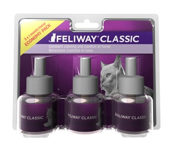 Feliway Classic Recambio Para Gatos 3 Piezas-1