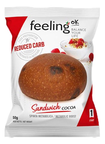 Feeling Ok Sándwich De Cacao Start 50g-1